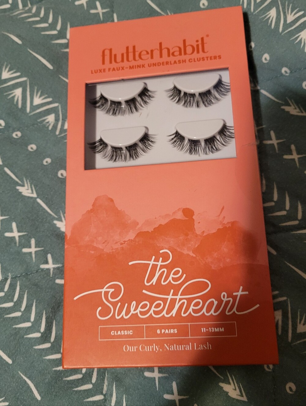 LN Flutterhabit Underlash False Lash Clusters Faux Mink Set